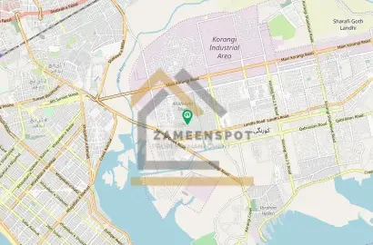 Plot for Sale 800 Square Yards Commercial Corner – Darussalam Society, Karachi