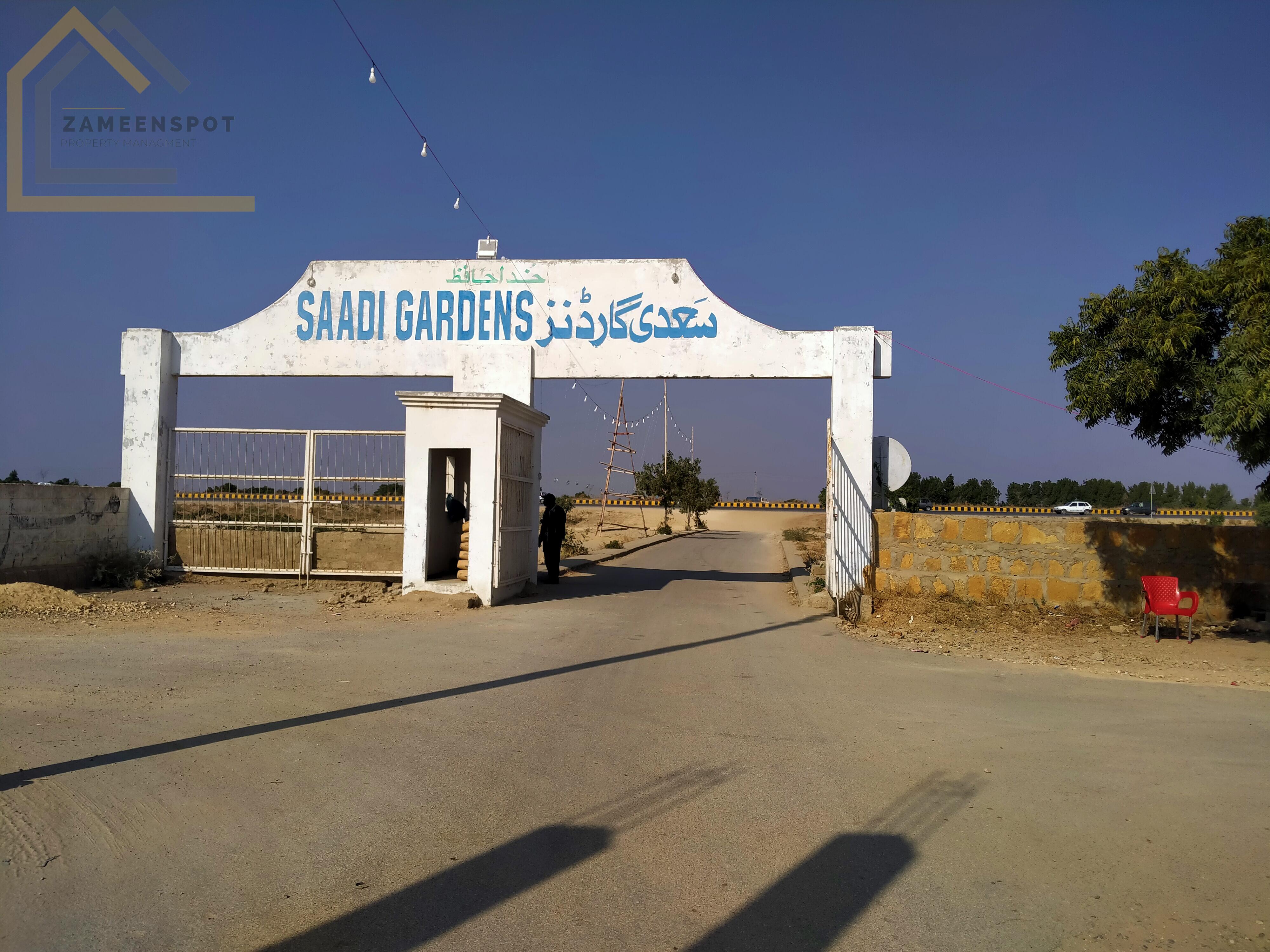 Plot For Sale in Saadi Garden Block 5