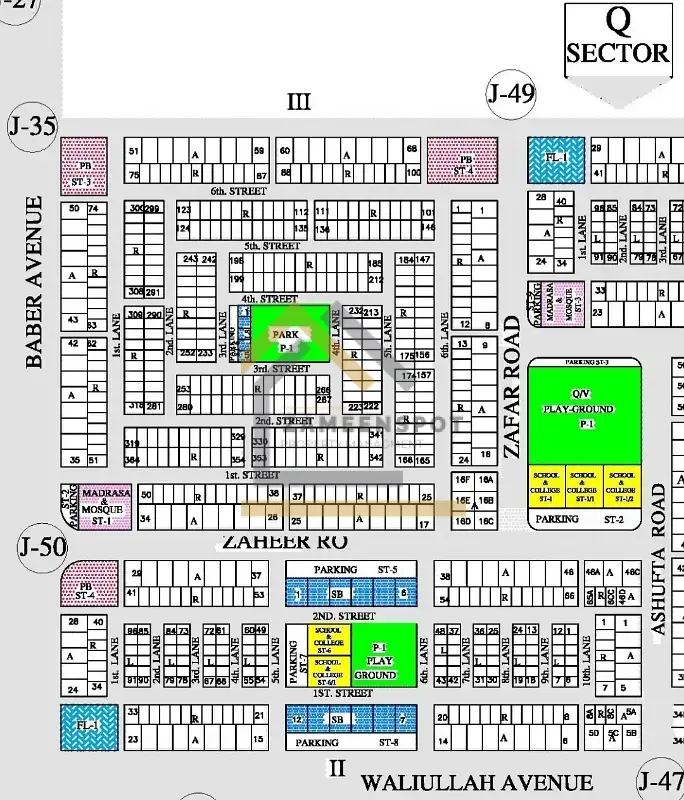 Plot for Sale 702 Sq Yds Commercial – Gulshan‑e‑Maymar Sector Q, Karachi