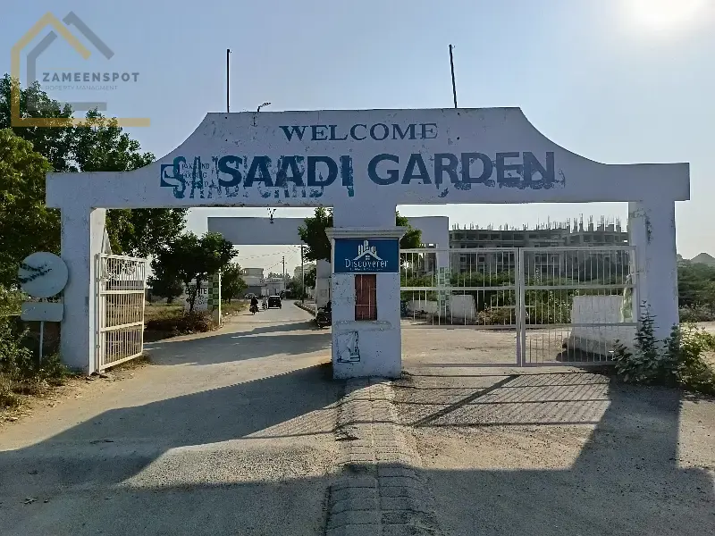 Plot For Sale in Saadi Garden Block 5