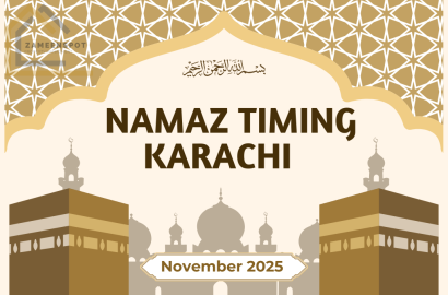 Karachi Namaz Timings – November 2025 Full Prayer Schedule